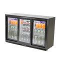 Back Bar Bottle Cooler – 3 Door, Sliding