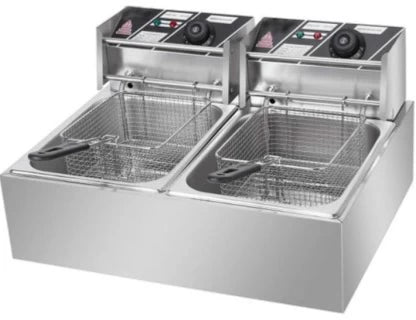 Double 5Lt Electric Fryer
