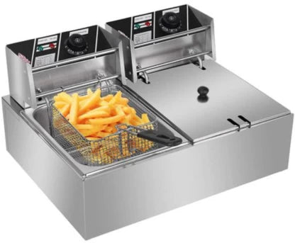 Double 5Lt Electric Fryer