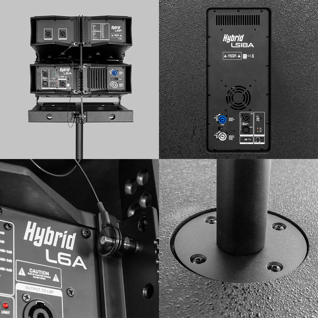 Hybrid LS18A Combo – Active Sub-Bass & Line Array PA System